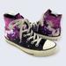 Converse Shoes | Converse Purple Unicorn High Top Lace Up Sneaker 7 | Color: Purple | Size: 7