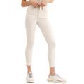 Free People Jeans | Free People Raw Hem Denim Leggings Jeans Beige Size 28 Msrp $78 | Color: Cream | Size: 28