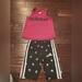 Adidas Shirts & Tops | Adidas Toddler Girls Tank Top & Capri Shorts - Size 5 | Color: Black/Pink | Size: 5g