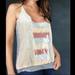 Anthropologie Tops | Anthropologie Tiny Sleeveless Gray Pink Sequin Top | Color: Gray/Pink | Size: M