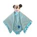 Disney Toys | Disney Mickey Mouse Baby Lovey Security Blanket Plush Soft Blue Satin Edge Trim | Color: Blue | Size: Osbb