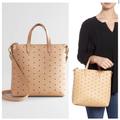 Madewell Bags | Madewell Bags Madewell Mini Transport Perforated Leather Bag | Color: Tan | Size: Os