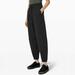 Lululemon Athletica Pants & Jumpsuits | Lululemon Super-High Rise Jogger Relaxed Fit French Terry Full Length Black 4 | Color: Black | Size: 4