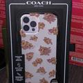 Coach Accessories | Nib Authentic Coach Protective Case For Iphone 12 & Pro Floral Poppy Flower | Color: Cream/Pink | Size: Os