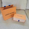 Louis Vuitton Accessories | Authentic Louis Vuitton Sunglasses Or Accessories Box With Shopping Bag | Color: Orange | Size: Os
