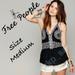 Free People Tops | Free People Campo Grande Halter Top Sz M | Color: Black/White | Size: M