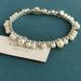 Kate Spade Jewelry | Kate Spade Pearl Caviar Silver Bracelet New $98 | Color: Silver/White | Size: Os