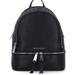 Michael Kors Bags | Michael Kors Black Rhea Pebbled Leather Backpack | Color: Black | Size: Os