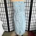 Michael Kors Dresses | 2/$27 Michael Kors Blue Chambray Strapless Long Dress 10 | Color: Blue | Size: 10