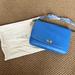 J. Crew Bags | *Nwt* J. Crew Genuine Leather Blue Crossbody Clutch | Color: Blue | Size: Os