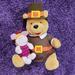 Disney Toys | Disney Winnie The Pooh And Piglet Autumn Fall Thanksgiving Pilgrim Indian Plush | Color: Brown/Orange | Size: Osbb