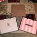 Victoria's Secret Other | (2) Vs + (1) Pink Shopping Bag | Color: Pink | Size: Os