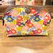 Coach Bags | Coach Make Up Bag - Bright Floral | Color: Blue/Red | Size: 8.5 X 6