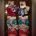 Disney Accessories | Disney Frozen Girls Hair Accessories Set:6 Rhinestone Bow Clips, 6 Scrunchies | Color: Blue/Pink | Size: Osg