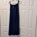 Torrid Dresses | Navy Casual Lace Top Midi Torrid Dress Size 0 L 12 Bnwt | Color: Blue | Size: L