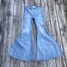 Free People Jeans | Free People Just Float On Flare Jeans Super Flare Wideleg Denim Pants 29 6 8 | Color: Blue | Size: 29