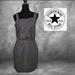 Converse Dresses | Converse One Star Grommet Vintage Jumper Dress Black | Color: Black | Size: 6