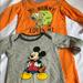 Disney Costumes | Halloween Mickey And Peanuts Baby Pajamas. | Color: Gray/Orange | Size: 3-6 Months