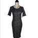 Lularoe Dresses | Lularoe Xxs Julia Dress Black & White Pattern Nwt | Color: Black/White | Size: Xxs