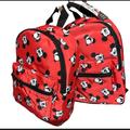 Disney Bags | 2 Pack Matching Mickey Mouse Backpacks | Color: Black/Red | Size: Os