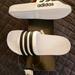 Adidas Shoes | Adidas Adilette Shower Slides | Color: Black/White | Size: 9