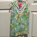 Lilly Pulitzer Dresses | Lilly Pulitzer Girls Sleeveless Dress Size Xs (2-3) Euc | Color: Green/Pink | Size: Xsg