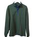 J. Crew Sweaters | J Crew Factory Olive Green & Navy Authentic Fleece Sweater | Color: Blue/Green | Size: Xl