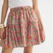 J. Crew Skirts | J Crew Tiered Mini Skirt Liberty Pink Meadow Song Nwt | Color: Green/Pink | Size: M