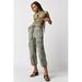 Free People Pants & Jumpsuits | Free People Wind Drift Convertible Pants Shorts Utility Tapered Solid Xs | Color: Green | Size: Xs