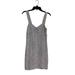 Free People Dresses | Free People Womens Size S Gray Lilac Jacquard Body Con Dress Tank Sleeveless Lin | Color: Gray/Purple | Size: S