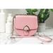 Kate Spade Bags | New Kate Spade Robyn Medium Chain Crossbody Saddle Bag Leather Carnation Handbag | Color: Pink | Size: M