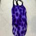 Nike Swim | Nike One Piece Swimsuit | Color: Black/Purple | Size: 4