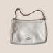 Coach Bags | Coach Carrie Pebble Leather Shoulder Bag In Chalk | Color: Silver/White | Size: 9x2x6