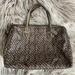 Coach Bags | Coach Peyton Taylor Snake Print Satchel Bag | Color: Gray/Silver | Size: Os