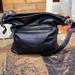 Giani Bernini Bags | Giani Bernini Black Leather Shoulder Like New | Color: Black/Silver | Size: Os