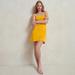 J. Crew Dresses | J.Crew Squareneck Mini Sweater-Dress Sz Small Nwt | Color: Gold/Yellow | Size: S