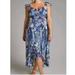 Anthropologie Dresses | Hutch Anthropologie Dress Womens Plus Size 20w Tiered Maxi Watercolor Floral New | Color: Red | Size: 20w