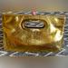 Michael Kors Bags | Michael Kors Snake Print Clutch Gold | Color: Gold | Size: Os