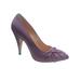 Gucci Shoes | Gucci Women's Lavender Nappa Charlotte #4 Leather Pumps Eu 39 $895 | Color: Purple | Size: 39eu