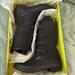 Tory Burch Shoes | New In Box Tory Burch Navy Shearling Argyll Lace-Up Duck Boot | Color: Blue | Size: 8