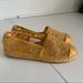 Coach Shoes | New Coach Cleo Espadrilles Signature Flats | Color: Brown/Yellow | Size: 5.5