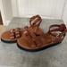 Zara Shoes | Nib. Zara Leather Fisherman Sandals | Color: Brown | Size: 9