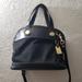 Dooney & Bourke Bags | Dooney & Bourke Vintage Purse Crossbody Bag Black Leather Zip Around Top Handles | Color: Black | Size: Os