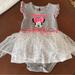 Disney Dresses | Girls’ Minnie Mouse Dress, Sz 24 Mos | Color: Black/White | Size: 24mb