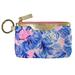 Lilly Pulitzer Bags | Lilly Pulitzer Pink Blue Zipper Id Pouch Keychain | Color: Blue/Pink | Size: Os
