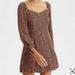 American Eagle Outfitters Dresses | American Eagle Brown Cheetah Print Mini Dress Size S Petite | Color: Brown/Tan | Size: Sp