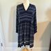 Anthropologie Dresses | Anthropologie--Holding Horses Navy Blue Dress | Color: Blue/Tan | Size: Xl