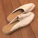Anthropologie Shoes | Anthropologie White Size 8 Slide-On Espadrilles | Color: White | Size: 8
