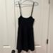 Brandy Melville Dresses | Brandy Melville Black Smocked Mini Dress | Color: Black | Size: S