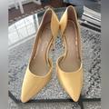 Jessica Simpson Shoes | Butter Yellow Pumps/ High Heels | Color: Yellow | Size: 5.5-6